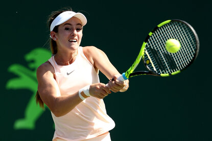 Catherine Bellis bestritt ihr letztes Spiel in Miami