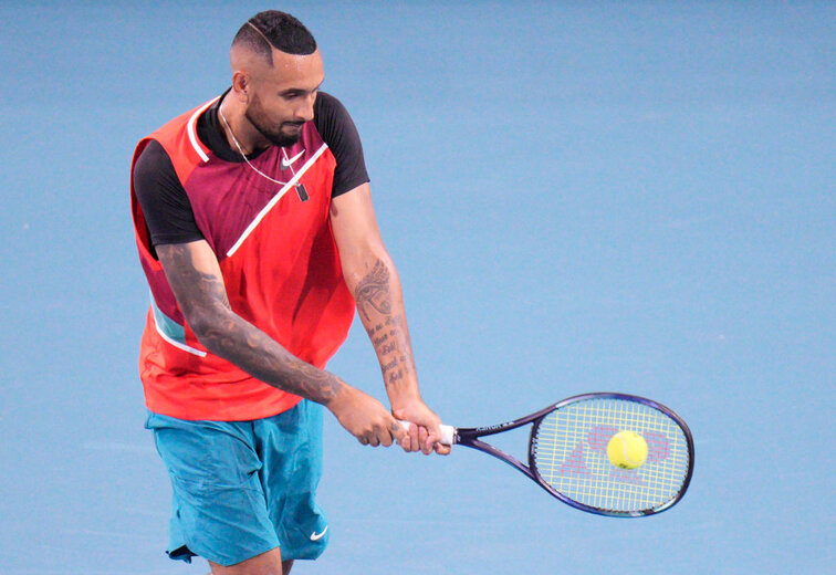 Nick Kyrgios gewann gegen Andrey Rublev in zwei Sätzen Nick Kyrgios gewann gegen Andrey Rublev in zwei Sätzen