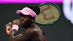 Victoria Mboko unterlag in Doha erst im Endspiel der Tschechin Karolina Muchova.