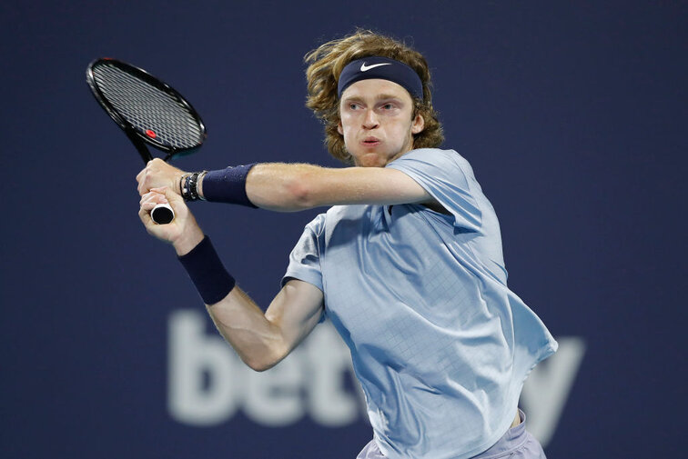 Andrey Rublev wird nicht in Marbella spielen Andrey Rublev steht in Miami im Halbfinale