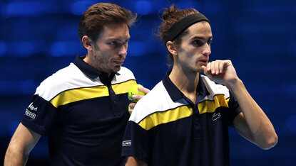 Nicolas Mahut und Pierre-Hugues Herbert haben zum zweiten Mal die ATP Finals gewonnen Nicolas Mahut und Pierre-Hugues Herbert haben zum zweiten Mal die ATP Finals gewonnen