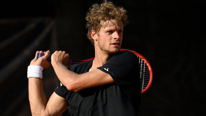 Yannick Hanfmann Yannick Hanfmann sieht auch Zverev und Medvedev als Titelanwärter