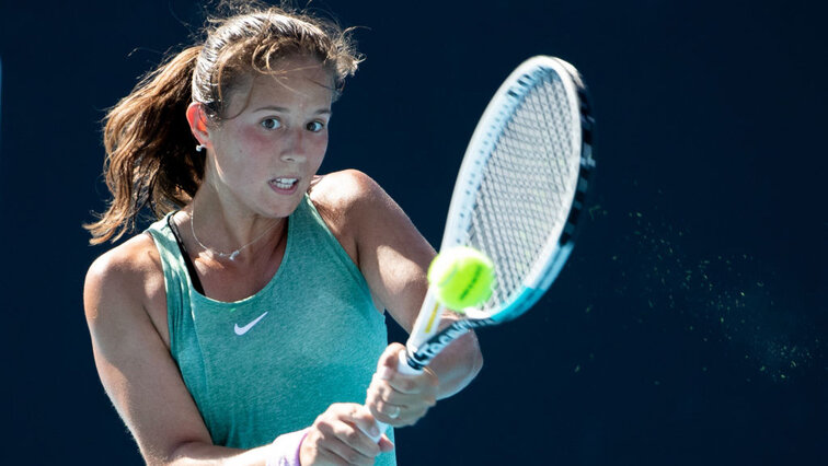 Daria Kasatkina - eine von sieben Russinnen im Viertelfinale von St. Petersburg Daria Kasatkina - one of seven Russians in the quarter-finals in St. Petersburg