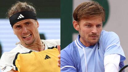 Alexander Zverev trifft in Roland-Garros in Runde zwei auf David Goffin Alexander Zverev trifft in Roland-Garros in Runde zwei auf David Goffin