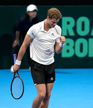Yannick Hanfmann freut sich auf das Heimspiel in Düsseldorf.