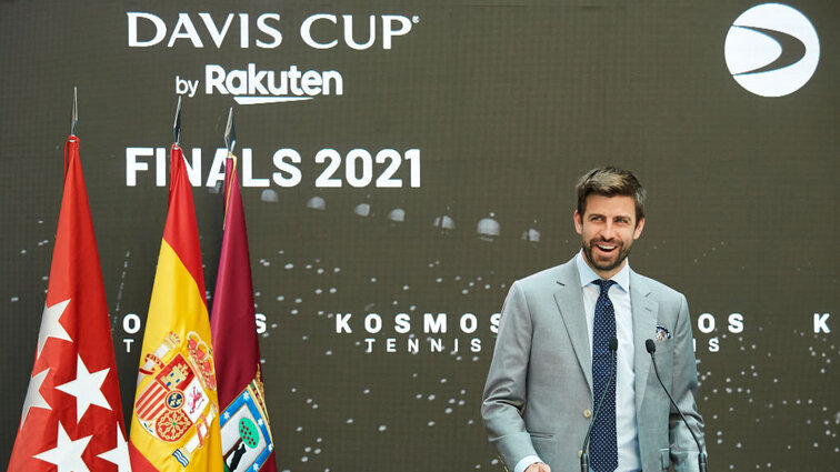 Mit der Vermarktung des Davis-Cups lief es für Gerard Piqué nicht wie gewünscht.