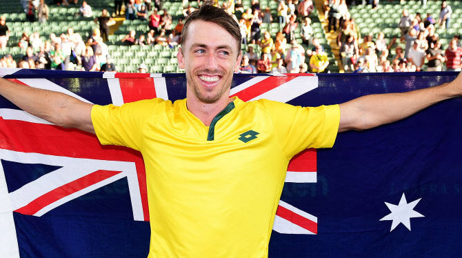 John Millman - nicht so happy wie in Australien