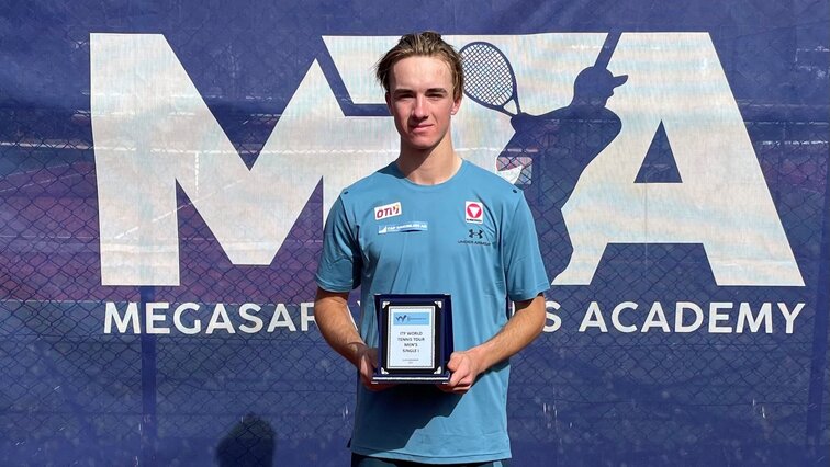 Lukas Neumayer won his first title on the Future Tour in Antalya