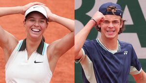 Lilli Tagger und Niels McDonald würde eine Wildcard für Wimbledon bestens zu Gesicht stehen