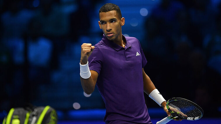 Mit einem Comeback-Erfolg gegen Ben Shelton konnte Felix Auger-Aliassime bei den ATP-Finals in Turin seinen ersten Sieg einfahren. Getty Images