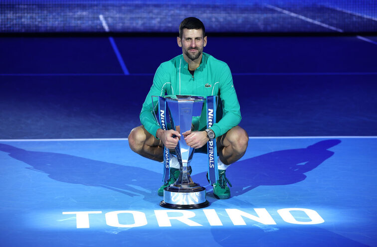 Novak Djokovic triumphierte auch in Turin Novak Djokovic triumphierte auch in Turin