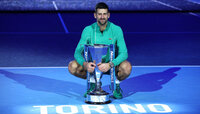Novak Djokovic triumphierte auch in Turin