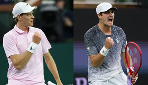 Jannik Sinner und Joao Fonseca kämpfen um das Viertelfinalticket in Indian Wells.