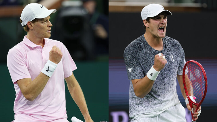 Jannik Sinner und Joao Fonseca kämpfen um das Viertelfinalticket in Indian Wells.