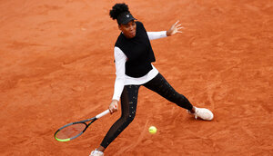 Zuletzt spielte Venus Williams vor fünf Jahren auf Sand