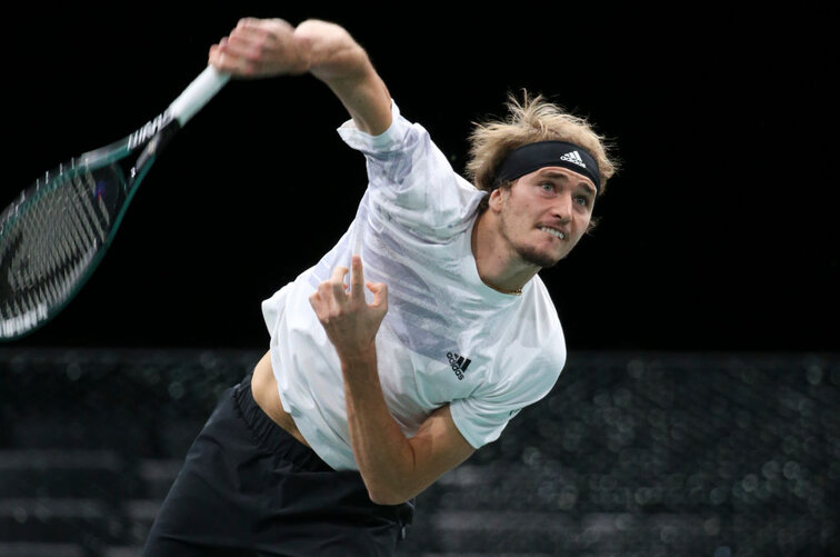 Alexander Zverev in Paris-Bercy