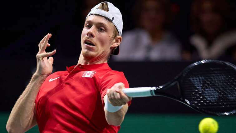 Denis Shapovalov has scored for Canada in the singles for the first time