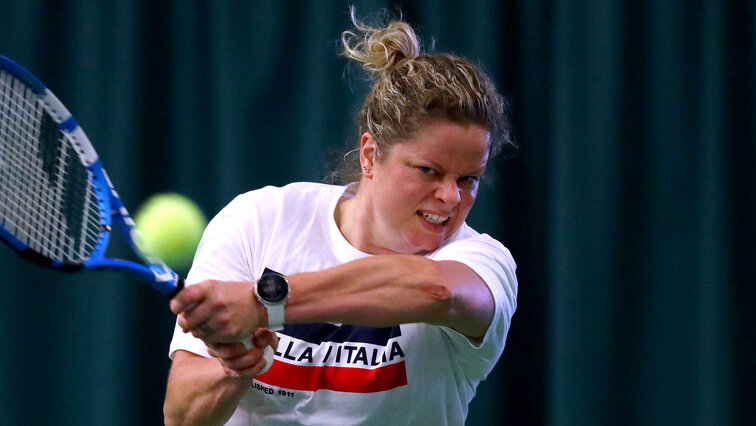 Kim Clijsters ist bald wieder da Kim Clijsters ist bald wieder da