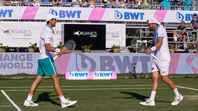 Der Halbfinal-Sieg war für Novak Djokovic und Carlos Gomez Herrera der letzte auf Mallorca
