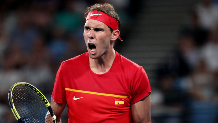 Rafael Nadal spielt am Sonntag gegen Novak Djokovic Rafael Nadal spielt am Sonntag gegen Novak Djokovic