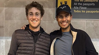 Casper Ruud und Rafael Nadal sind in Buenos Aires angekommen Casper Ruud und Rafael Nadal sind in Buenos Aires angekommen