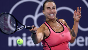 WTA Miami: Sabalenka und Rybakina mit Auftaktsiegen