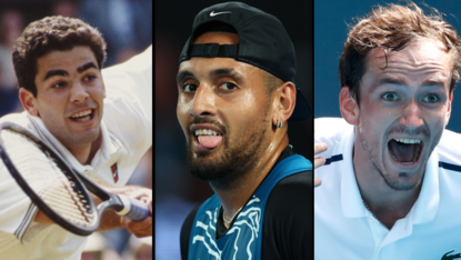 Pete Sampas, Nick Kyrgios, Daniil Medvedev Pete Sampas, Nick Kyrgios, Daniil Medvedev