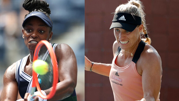 Sloane Stepehsn und Angeliqze Kerber treffen sich heute im Louis Armstrong Stadium