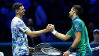 Hubert Hurkacz und Novak Djokovic spielen heute in Genf um den Titel.