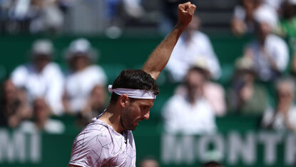 Grigor Dimitrov steht beim ATP-Masters-1000-Turnier in Monte Carlo im Halbfinale