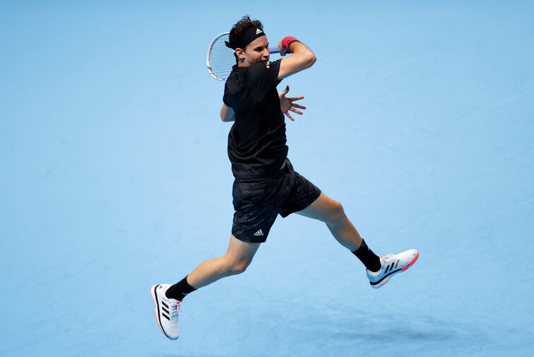 Dominic Thiem bei den ATP Finals in London