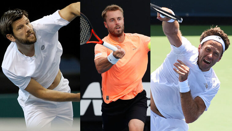 Jürgen Melzer, Oliver Marach and Robert Lindstedt have a short line to the Doc