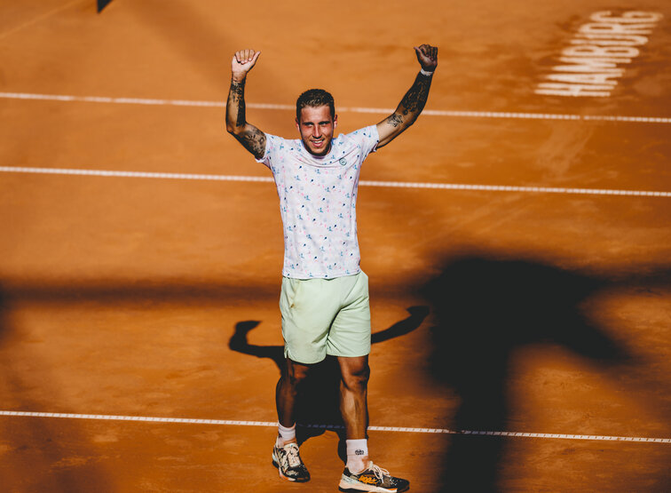 Alex Molcan is in the semifinals in Hamburg