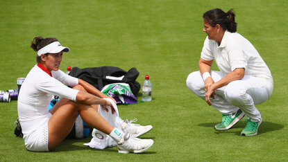 Im kommenden Jahr wieder Seite an Seite: Garbine Muguruza und Conchita Martinez Im kommenden Jahr wieder Seite an Seite: Garbine Muguruza und Conchita Martinez