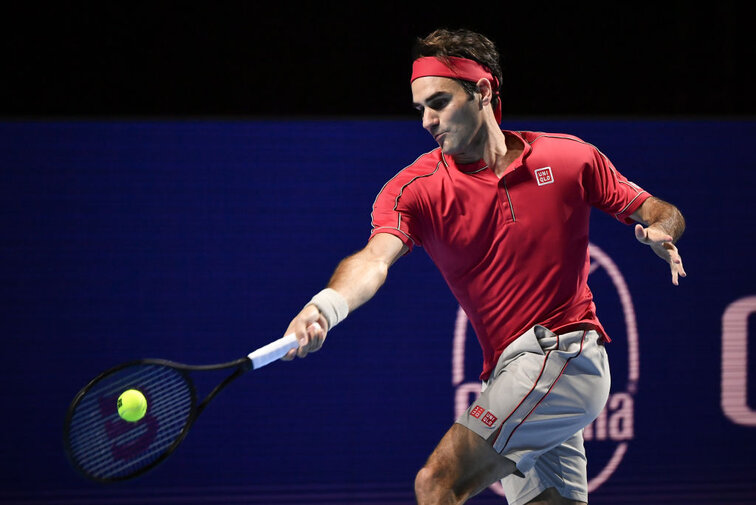 Roger Federer in Basel