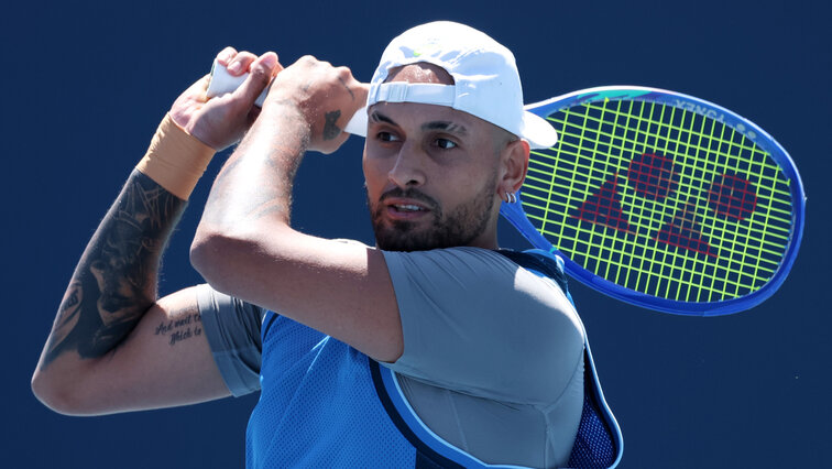 Nick Kyrgios gibt sich siegessicher vor dem Duell mit Aryna Sabalenka Nick Kyrgios gibt sich siegessicher vor dem Duell mit Aryna Sabalenka