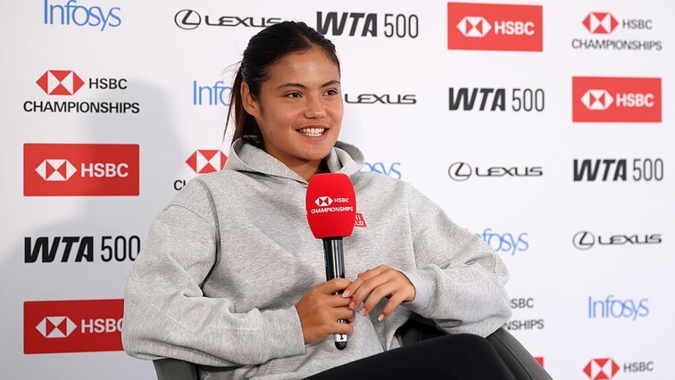 Emma Raducanu freut sich über die Rückkehr von Serena Williams. Emma Raducanu freut sich über die Rückkehr von Serena Williams.