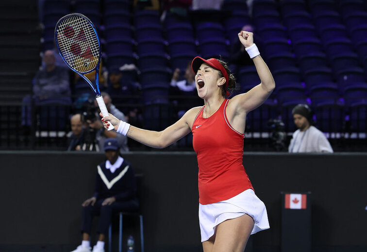 Belinda Bencic brachte den Sieg unter Dach und Fach Belinda Bencic brachte den Sieg unter Dach und Fach