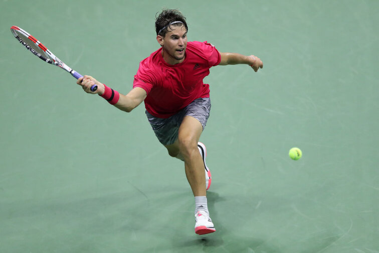 Dominic Thiem bei den US Open in New York