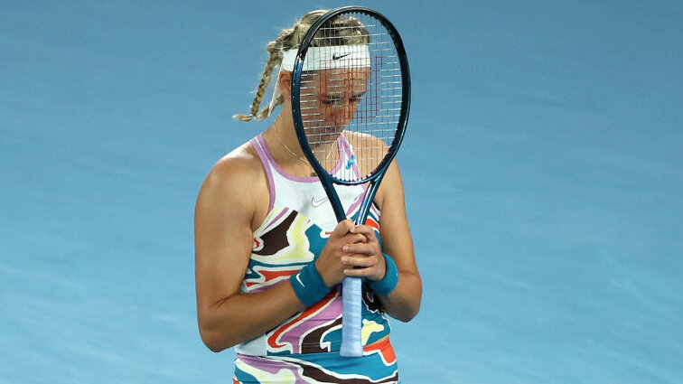 Victoria Azarenka war in Melbourne nah dran am Endspiel Victoria Azarenka was close to the final in Melbourne