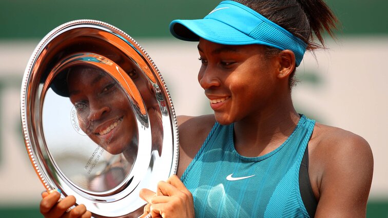 Cori Gauff im Frühsommer 2018 in Paris