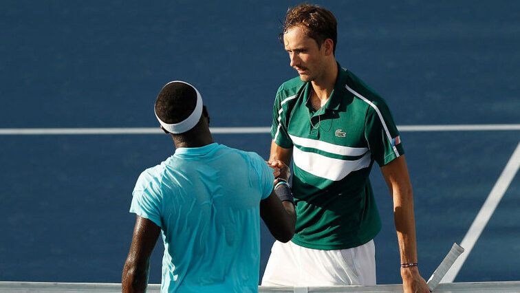 Frances Tiafoe trifft zum fünften Mal auf Daniil Medvedev