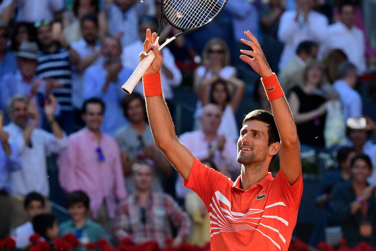 Novak Djokovic in Madrid