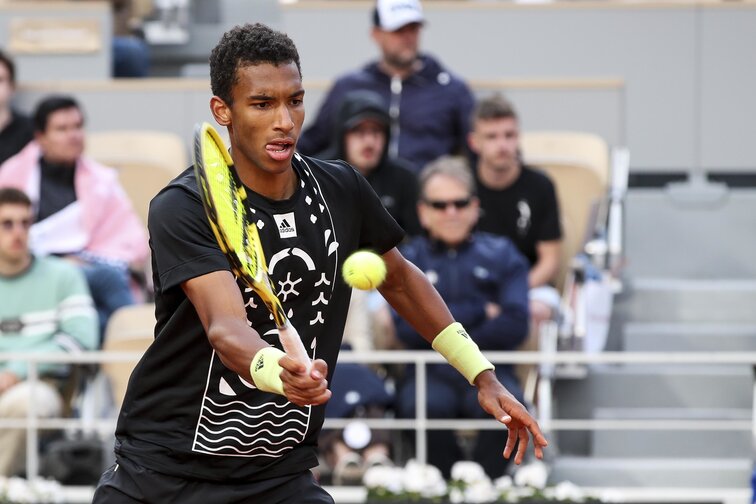 Felix Auger-Aliassime reached the quarter-finals at Wimbledon last year