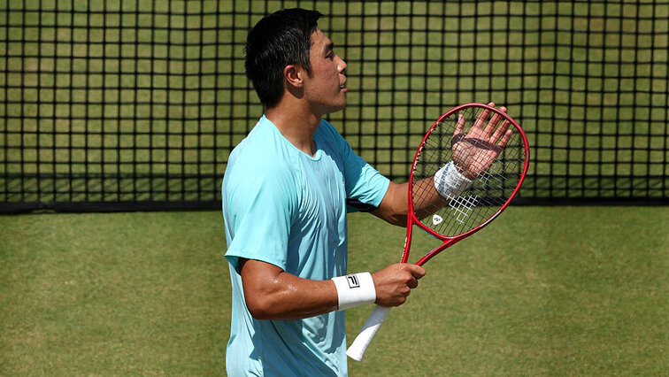 Mit seinem Coup gegen den topgesetzten Alex de Minaur sorgte Brandon Nakashima im Viertelfinale von Queen's für eine Überraschung. Getty Images
