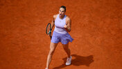 Aryna Sabalenka musste gegen Sofia Kenin viel Energie aufwenden.