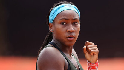Cori Gauff weiß auf Asche zu überzeugen Cori Gauff weiß auf Asche zu überzeugen