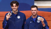 Taylor Fritz und Tommy Paul bei den Olympischen Spielen 2024 in Paris