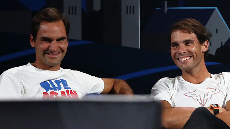 In New York City sind sich Roger Federer und Rafael Nadal höchstens privat begegnet