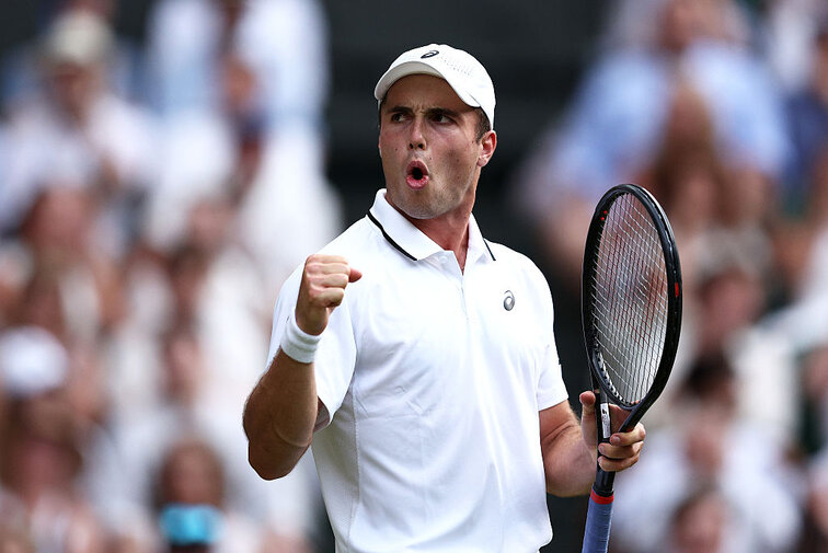 Arthur Fery steht sensationell im Viertelfinale von Wimbledon Arthur Fery steht sensationell im Viertelfinale von Wimbledon